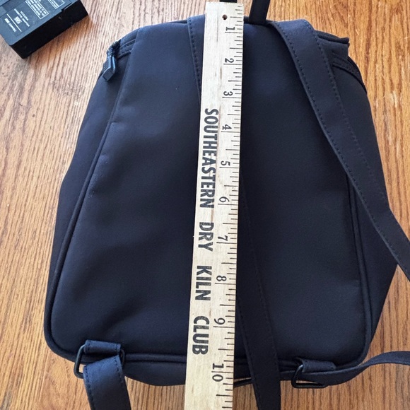 Harley Davidson Nylon Backpack Small Black HD embroidered Moto Biker Bag tote - Picture 7 of 7